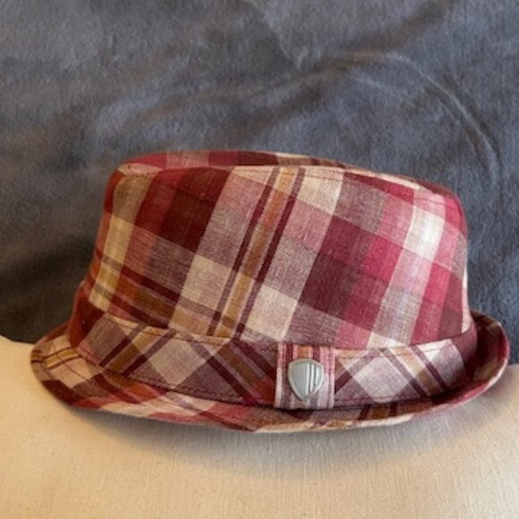 FINAL PRICE:  VINTAGE Red Ben Sherman UK Fedora - Picture 2 of 8